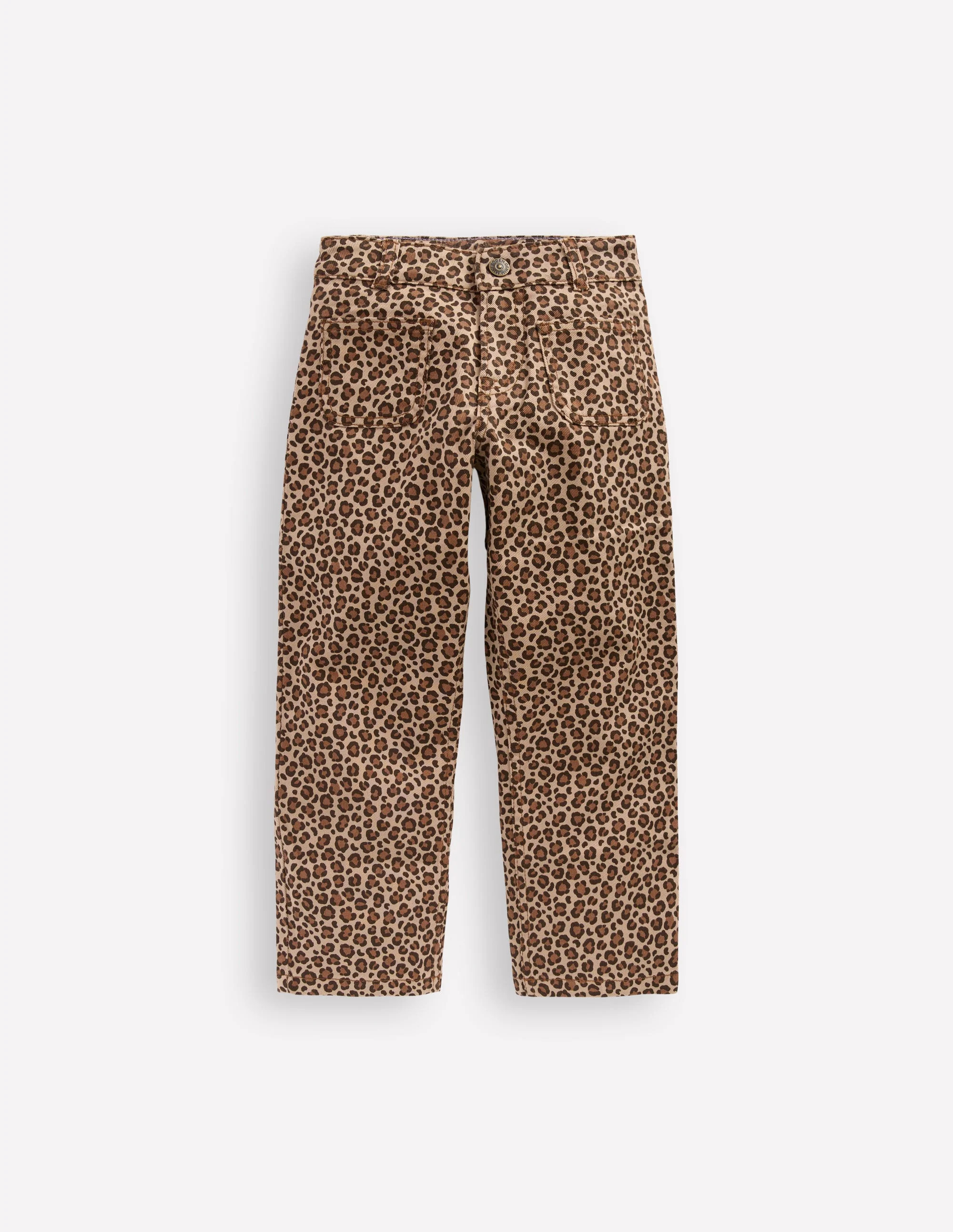 Patch Pocket Pants Leopard Print Boden | Boden (US)