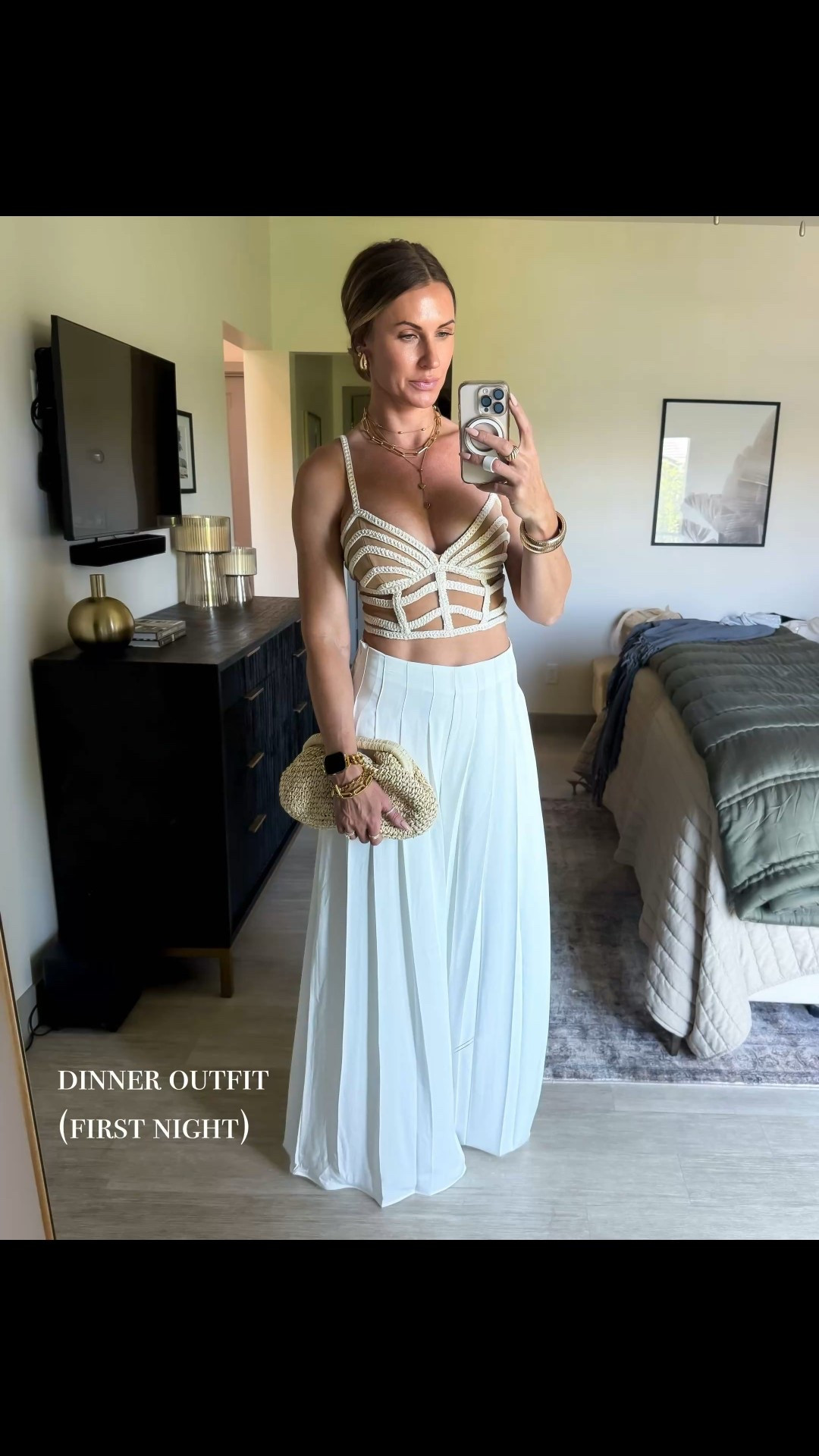 Vacation / Staycation outfit ideas. Everything runs TTS, except the orange skirt (size up). The white pants are LONG. I’m 5’8” and have to wear 4.5” wedges to keep them off the floor. If you want more versatile pieces, the white kitten heels or the nude sandals pair perfectly with any of these outfits. 

#LTKSummerEdit #LTKOver40 #LTKTravel