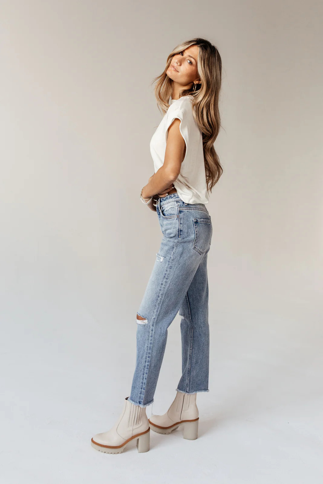 Vervet Beverley Straight Leg Denim- FINAL SALE | Böhme US