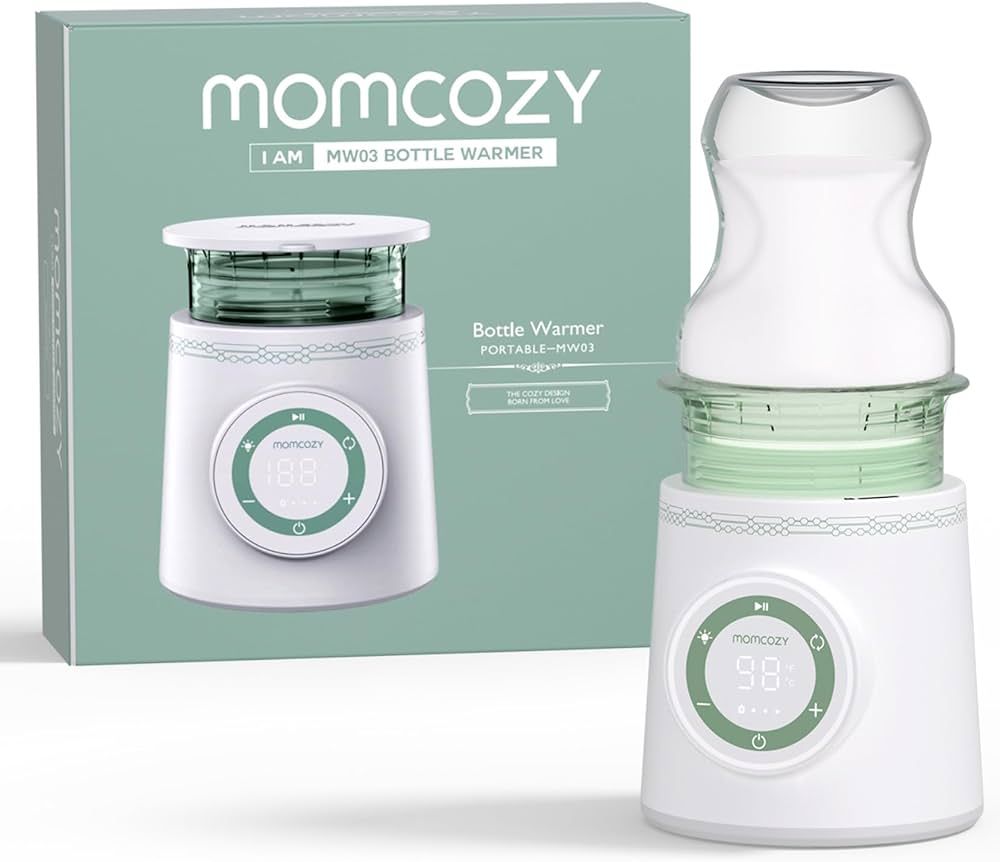 Momcozy Portable Bottle Warmer for Travel, Double Leak-Proof Travel Bottle Warmer with Fast Heati... | Amazon (US)
