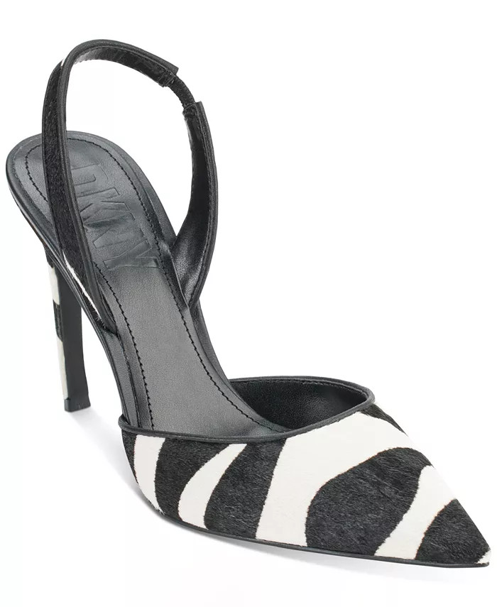 DKNY Women's Macia Pointed Toe Slingback Stiletto Pumps - Macy's | Macy's