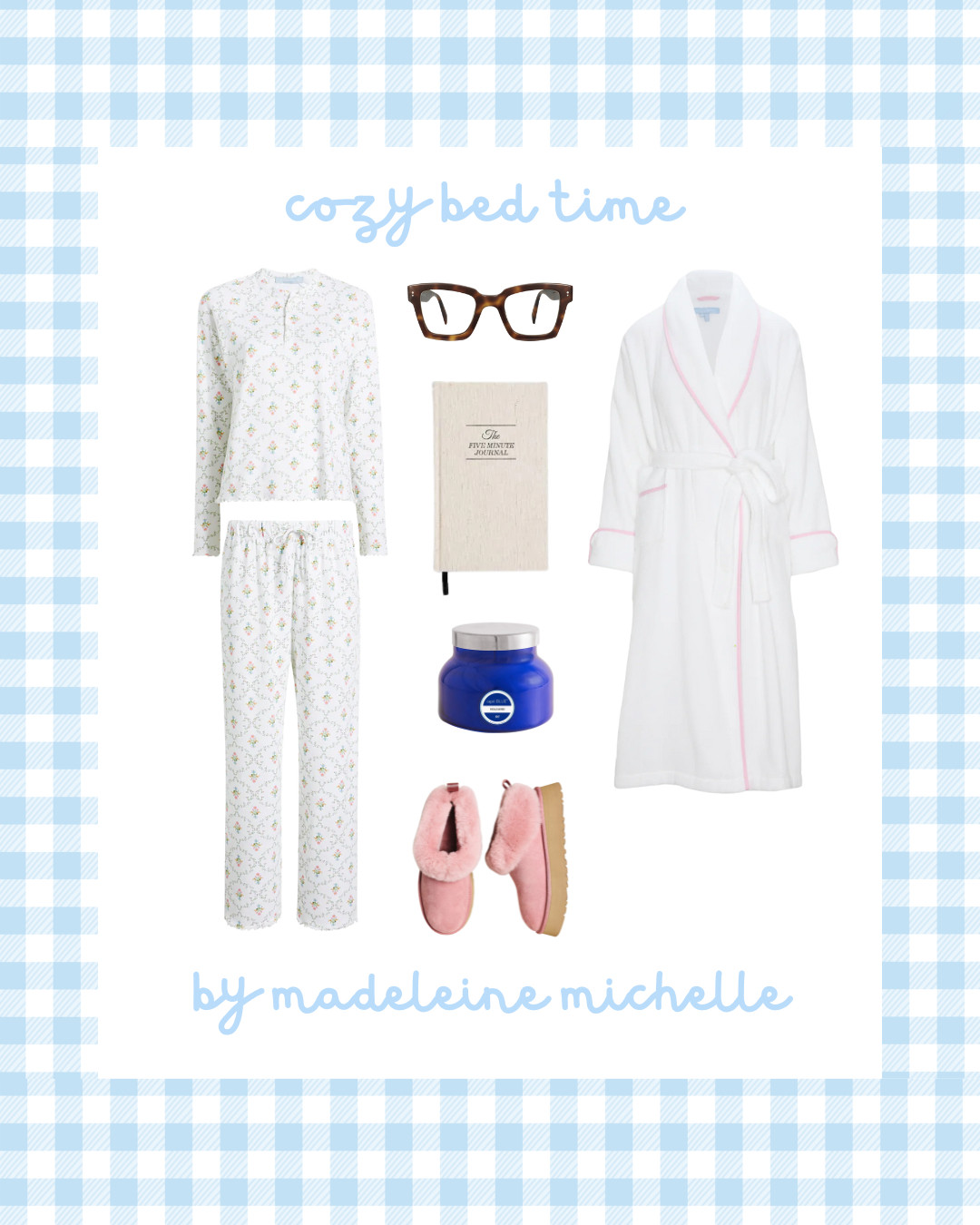 End the day softly — cotton pajamas, a plush robe, and slippers for journaling and winding down by candlelight. 

#cozynightin #fallcomfort #sleepwearstyle #selfcareevening #cozyliving #nightinspo #byMadeleineMichelle #hillhouse #hillhousehome 

 #LTKFindsUnder100 #LTKStyleTip