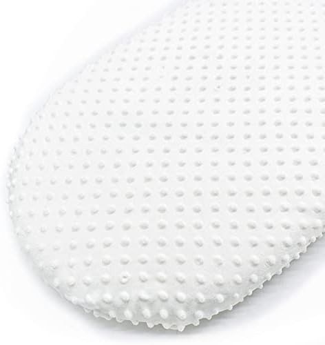 Bassinet Sheets, Soft and Strechy Minky Bassinet Fitted Sheet, Bedside Sleeper Cover, Universal S... | Amazon (US)