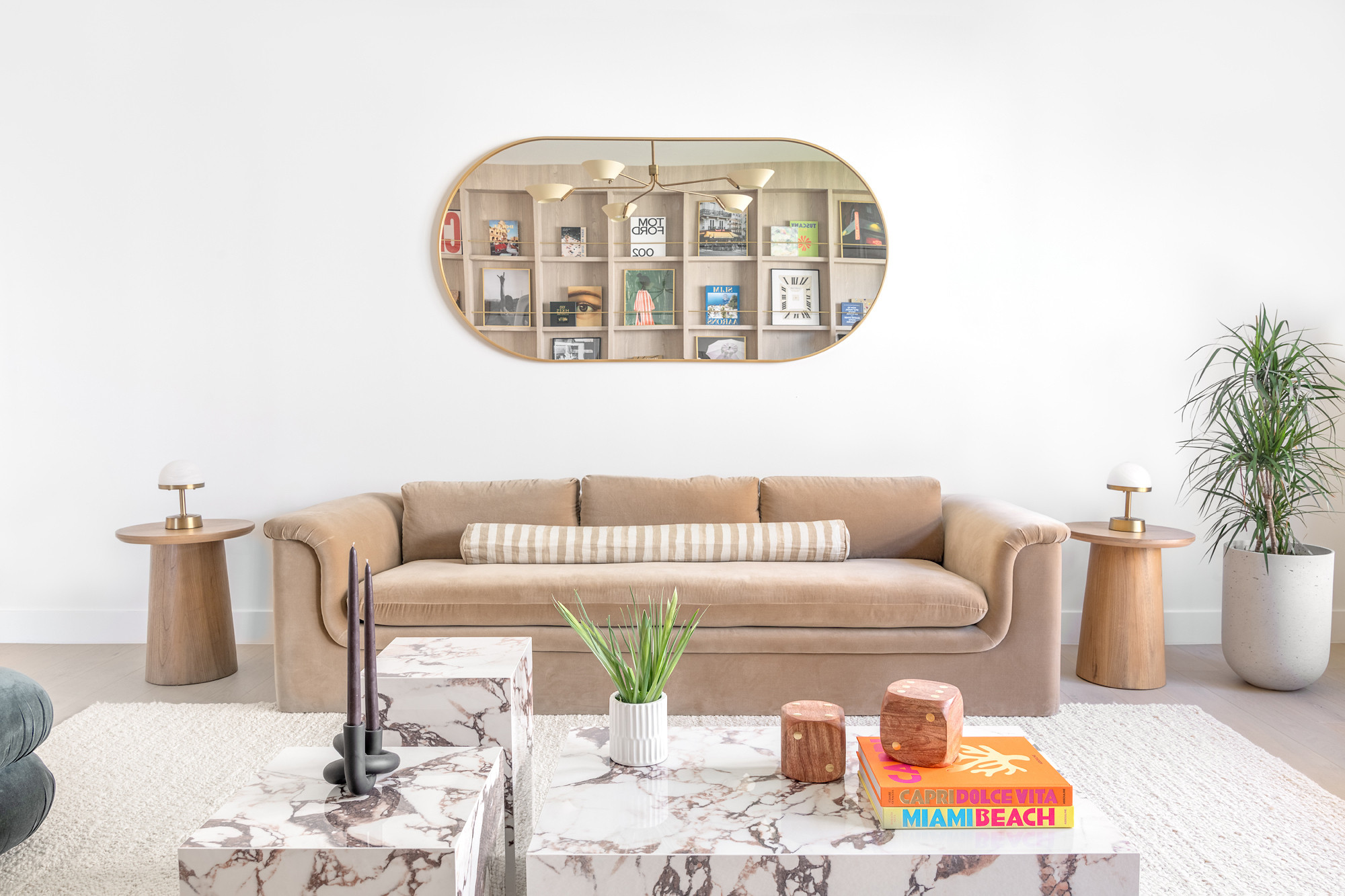 The next room from the entryway is what we’re calling the library—a space that was originally designed to be a formal living room but is being reimagined for modern family needs. More and more, families are choosing to transform this traditionally underutilized space into something more practical. Our client asked for a flexible area where they could work, lounge, or entertain, and we’re thrilled with how it turned out. 

 #LTKHome