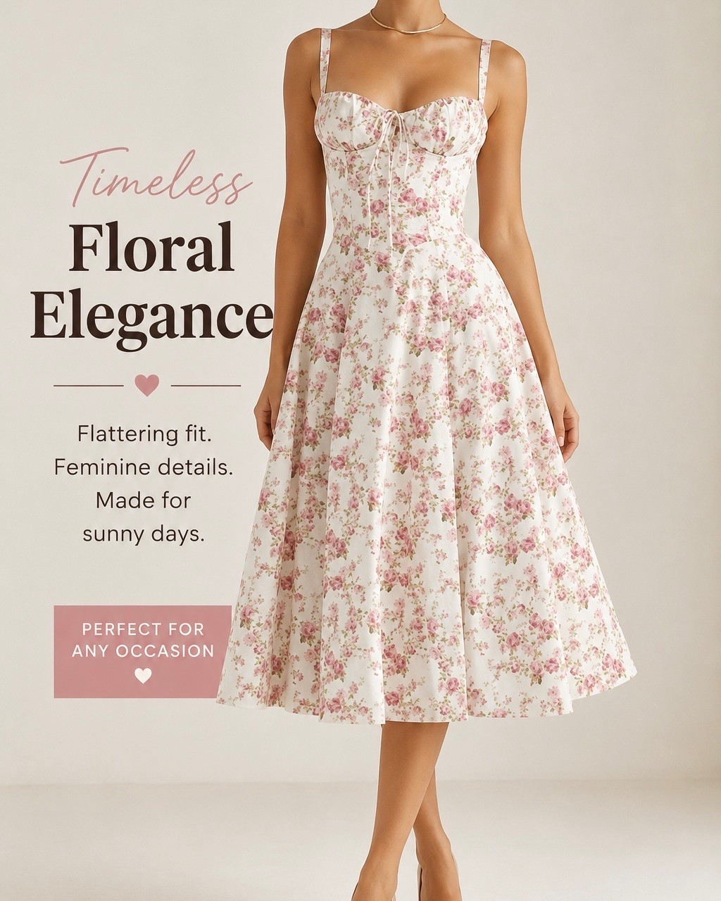 This summer floral dress is one of those effortless pieces you can throw on and instantly feel put together. It's lightweight, flattering, and perfect for everything from brunch to vacations and summer date nights. 🌸☀️

#LTKSaleAlert #LTKgrwm #LTKootd