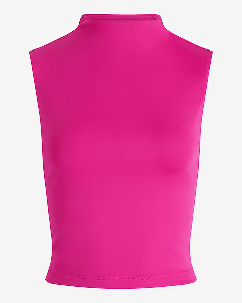 Body Contour High Compression Mock Neck Tank | Express