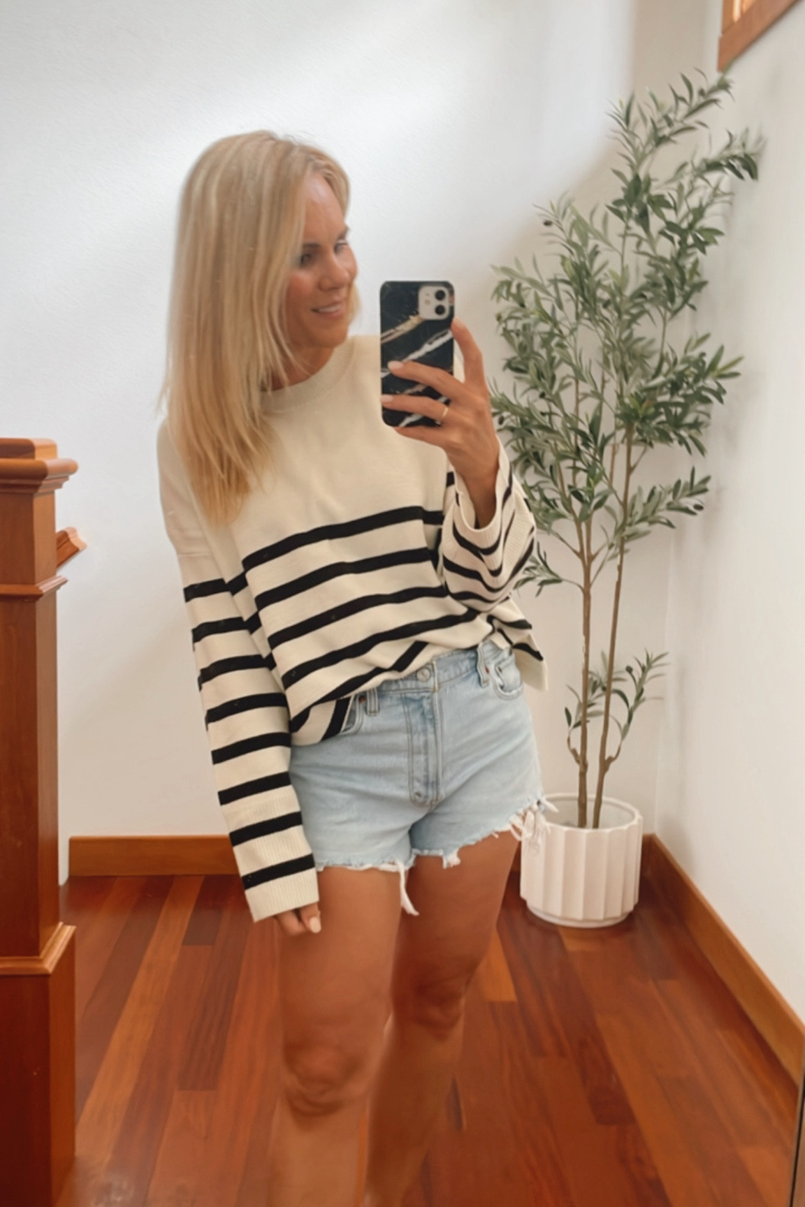 Super cute Abercrombie sweater and jeans shorts all on sale. Make sure to use the coupon code.

#LTKfindsunder50 #LTKsalealert #LTKstyletip