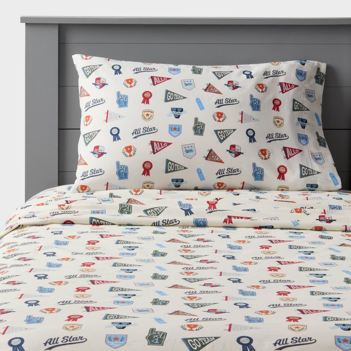 All Star Sports Kids' Cotton Sheet Set - Pillowfort™ | Target