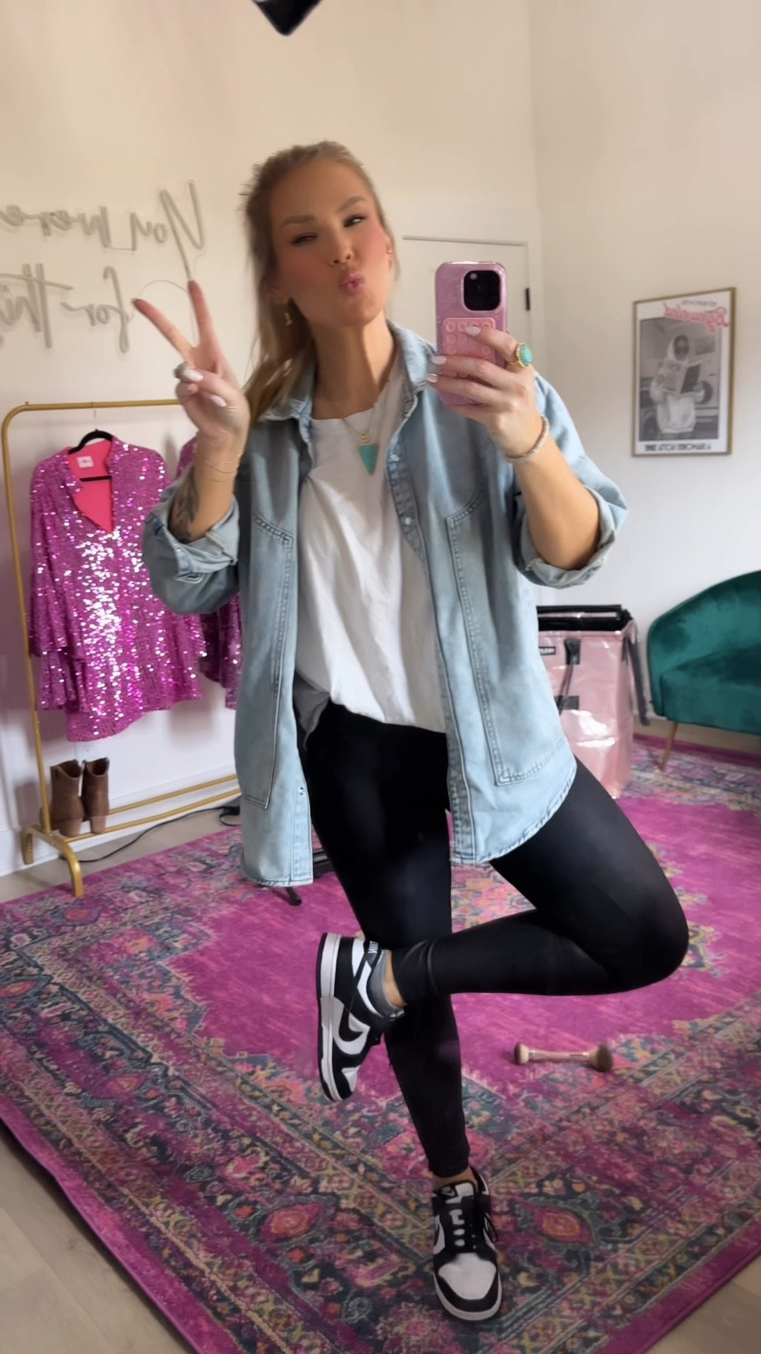 Transitioning to fall with this cute denim shacket , it runs oversized , I’m wearing a medium - also linking a couple cheaper options!
Fall fashion is definitely my favorite season for all the cute clothes!

#LTKSeasonal #LTKFallSale #LTKStyleTip