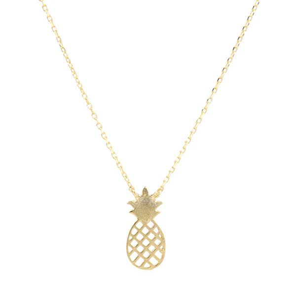 Ananas Pineapple Necklace | Moon and Lola