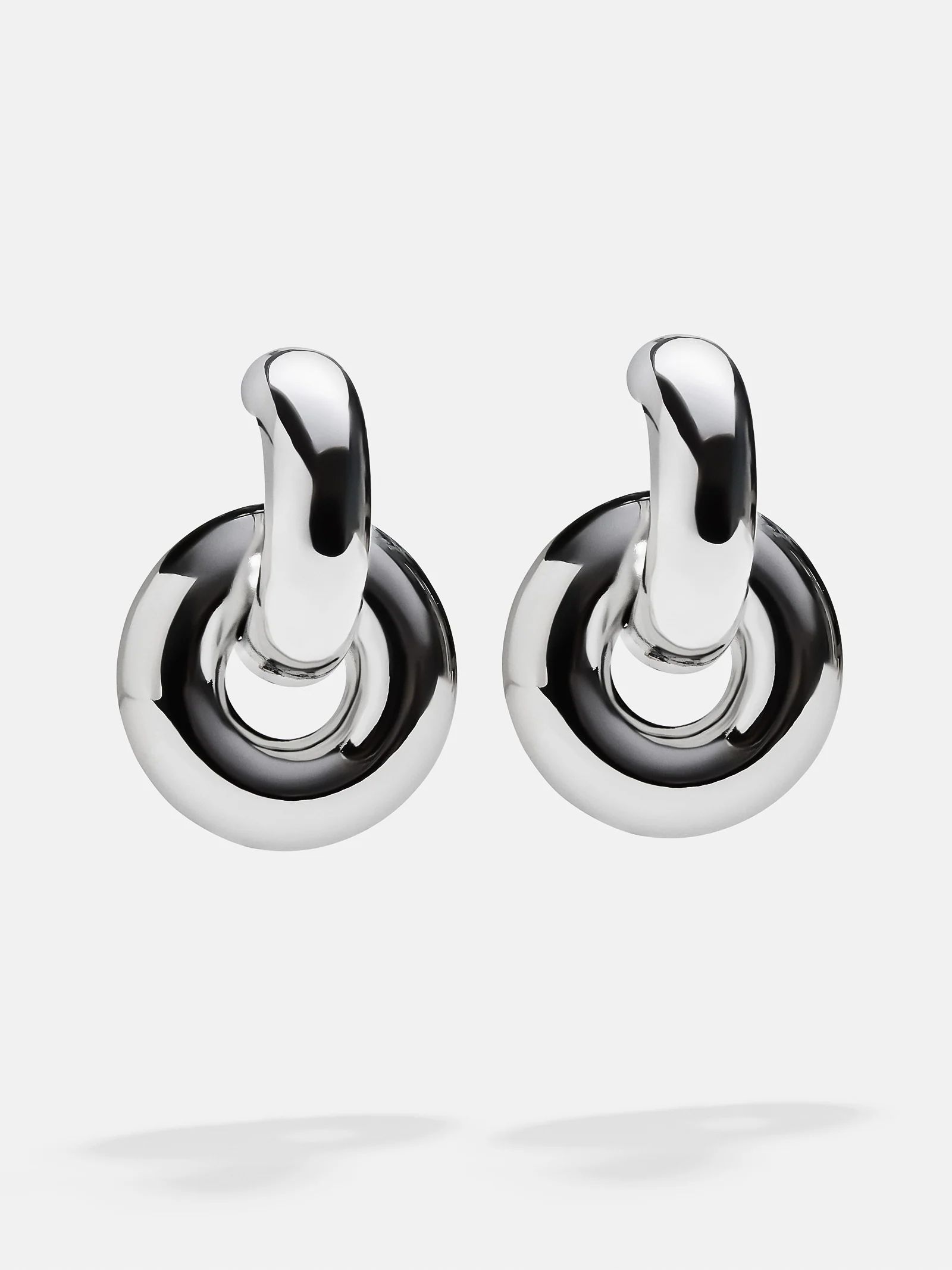 Mia Earrings - Silver | BaubleBar (US)