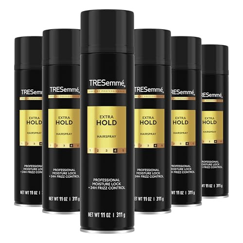 TRESemmé TRES Two Hair Spray 6 Count Extra Hold for Maximum Hold that’s Never Sticky or Stiff Humidity Resistant Hairspray that Sprays on Dry 11 oz | Amazon (US)