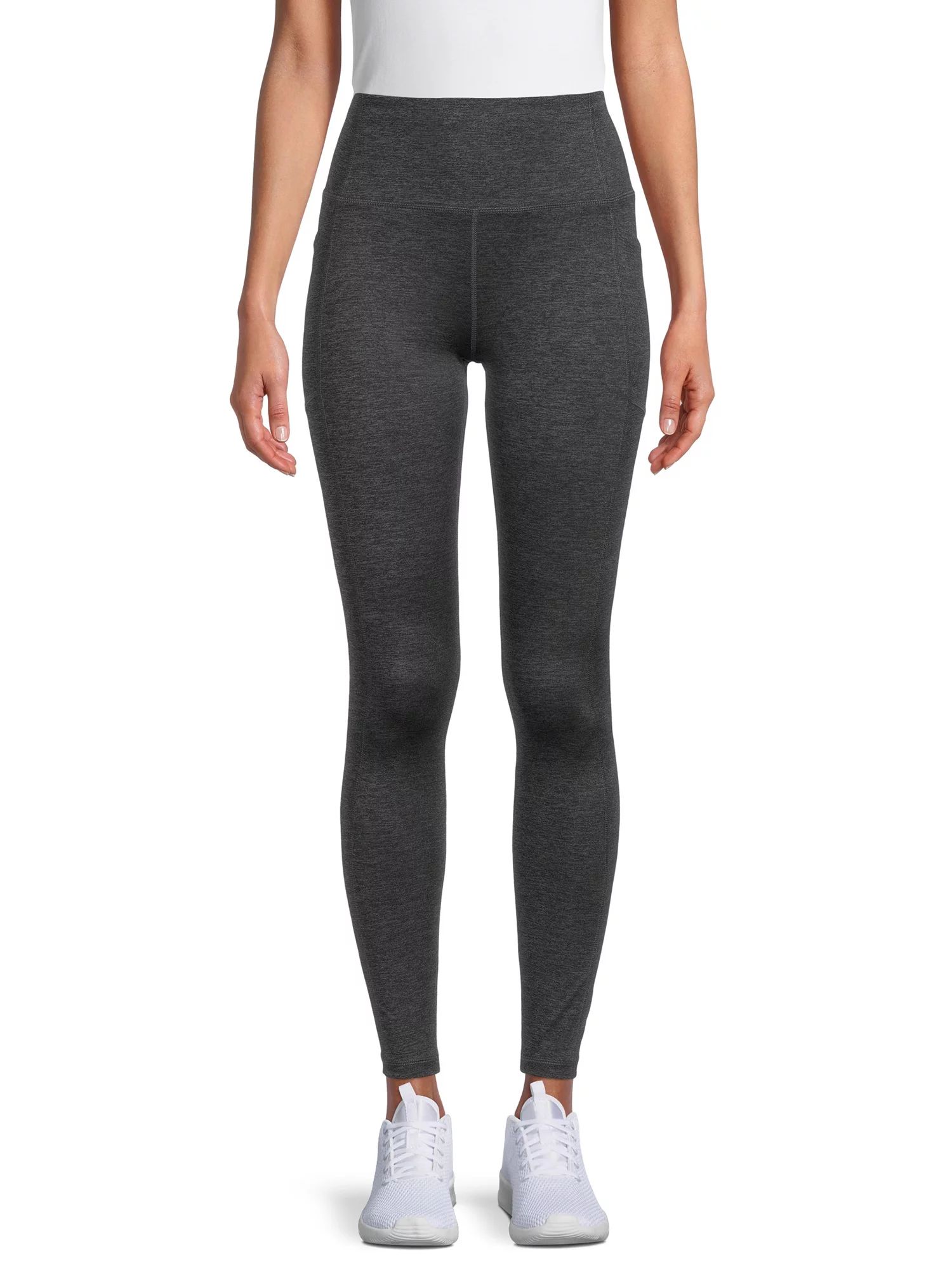 Avia Women’s 28" High Waist Ankle Leggings with Side Pockets - Walmart.com | Walmart (US)