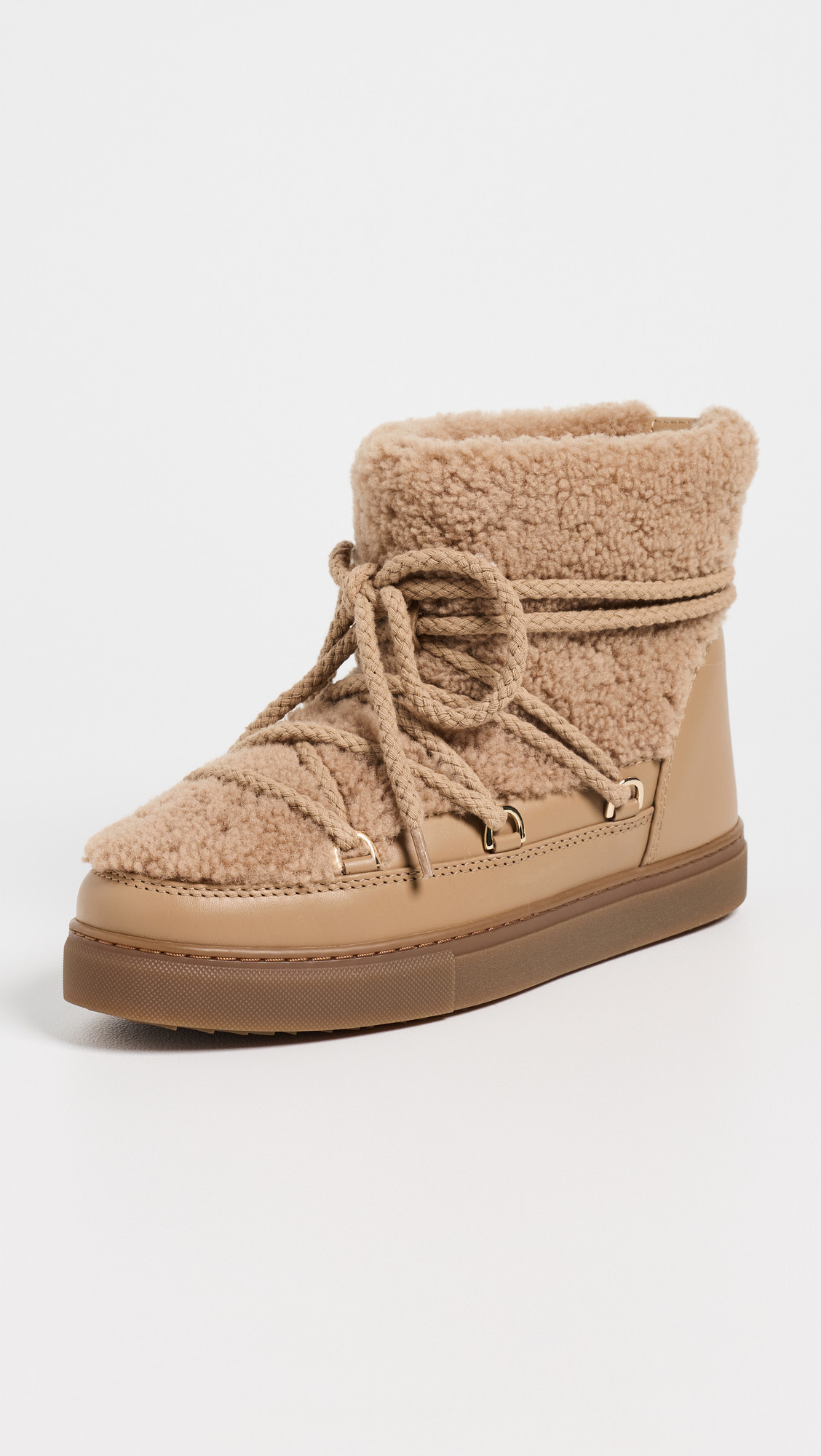 Inuikii Curly Boots Beige 38 | Shopbop
