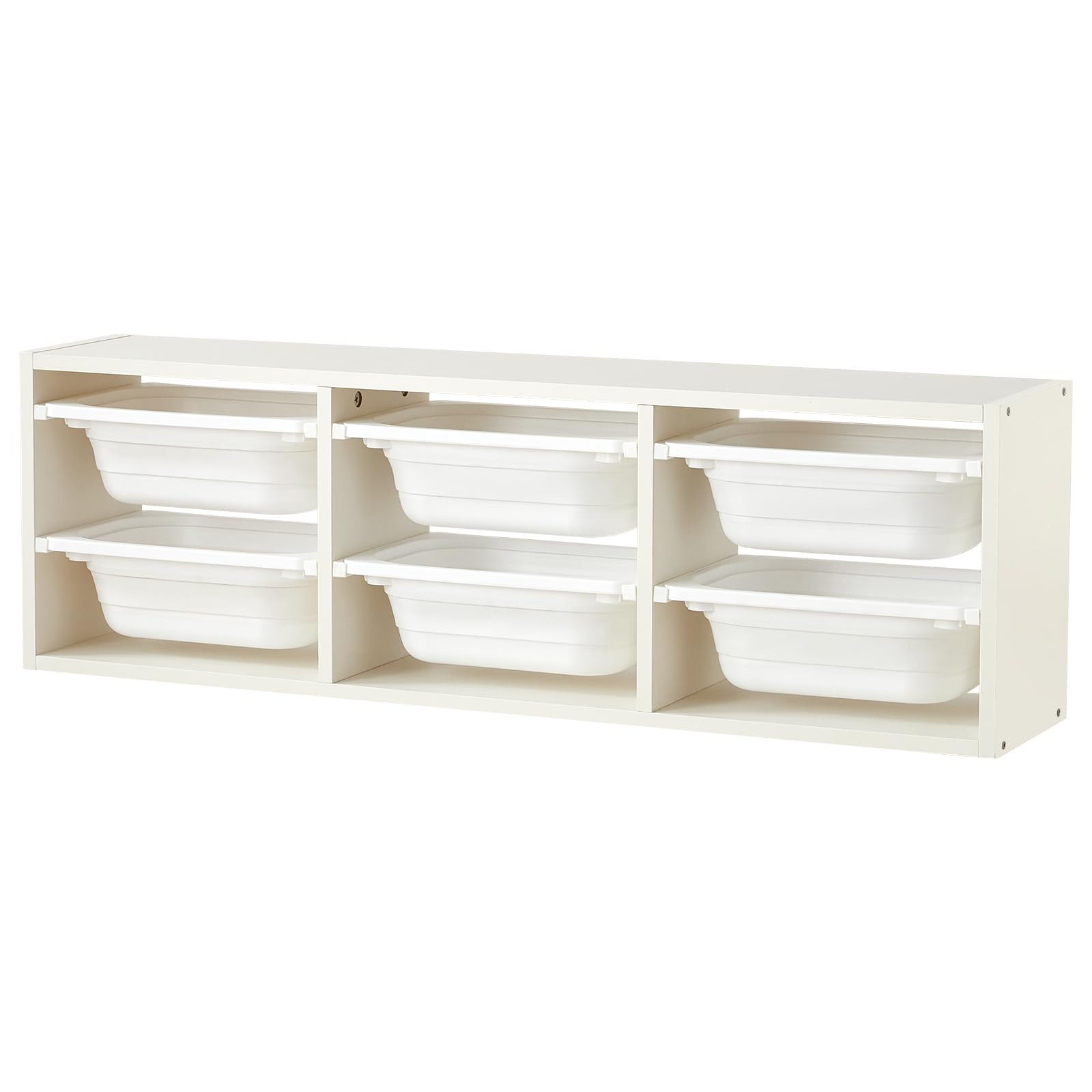 Beright Wall Storage Combination with Bins, Toy Storage Organizer for Kids, Multipurpose Children... | Amazon (US)