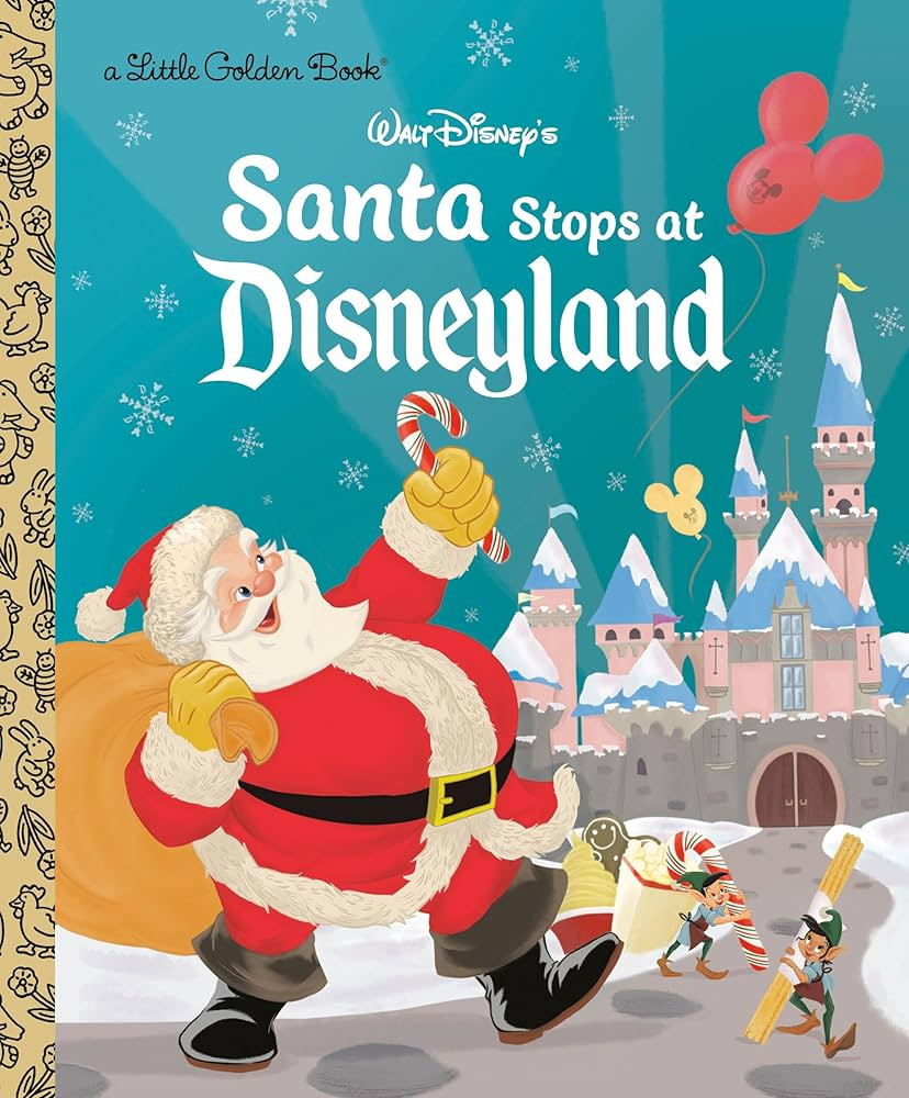 Santa Stops at Disneyland (Disney Classic) (Little Golden Book) | Amazon (US)