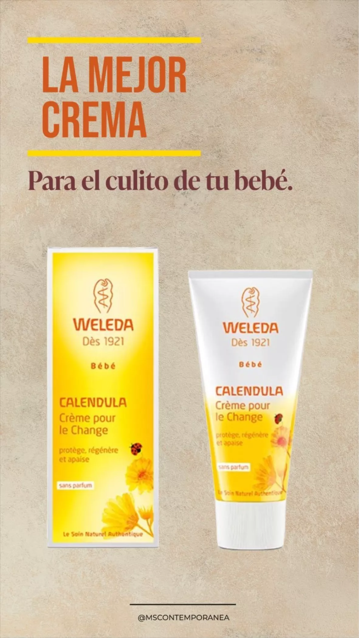 Crème Change Bébé au Calendula - Weleda - Weleda
