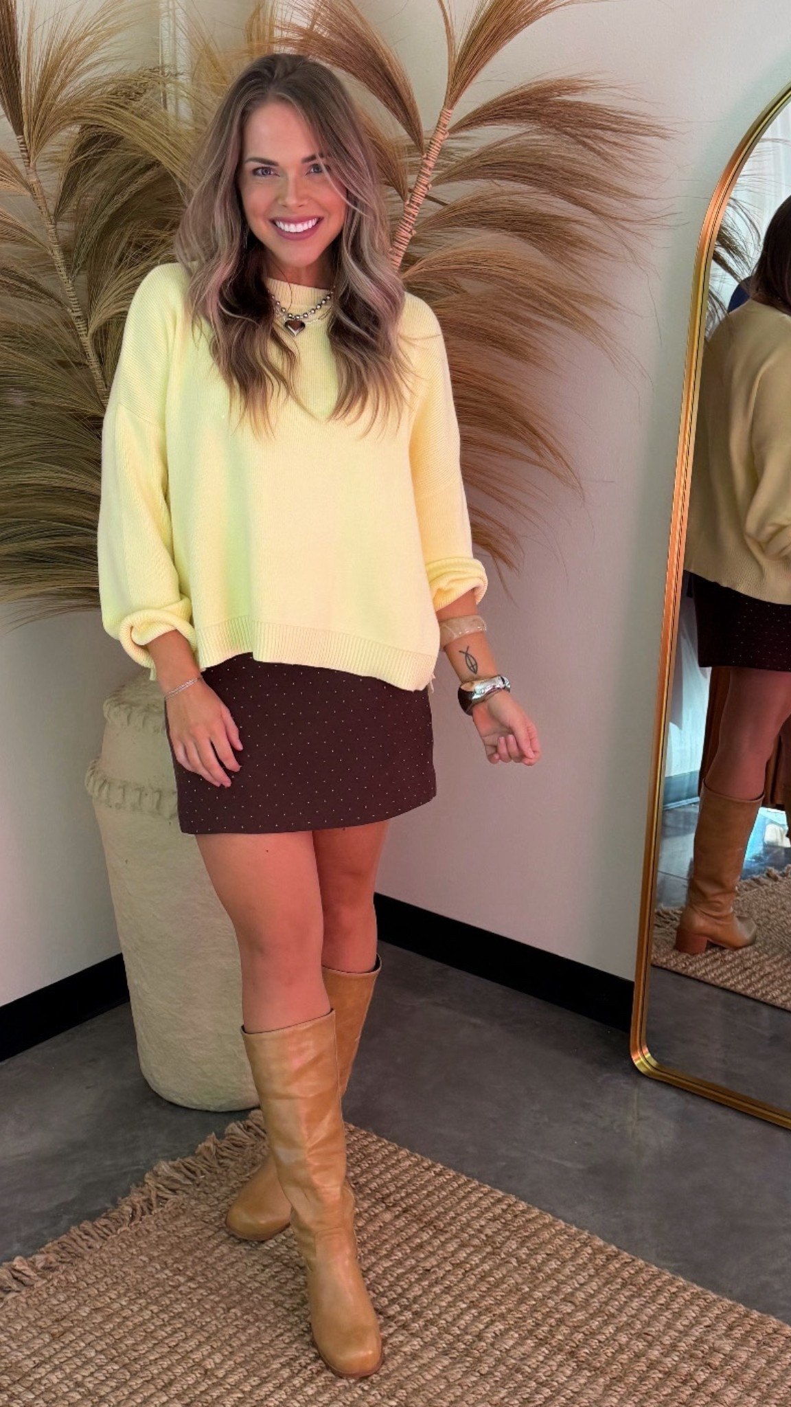 Boots run tts to your European sizing  

#LTKSeasonal #LTKStyleTip #LTKFindsUnder50