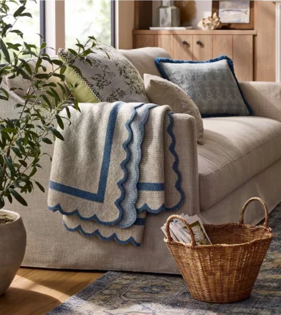 Adorable new finds from the new Studio McGee x Target collection! Baskets and throws for the win!

Home decor, throw blanket, scalloped basket, storage ideas 

#LTKHome #LTKFindsUnder50 #LTKFindsUnder100