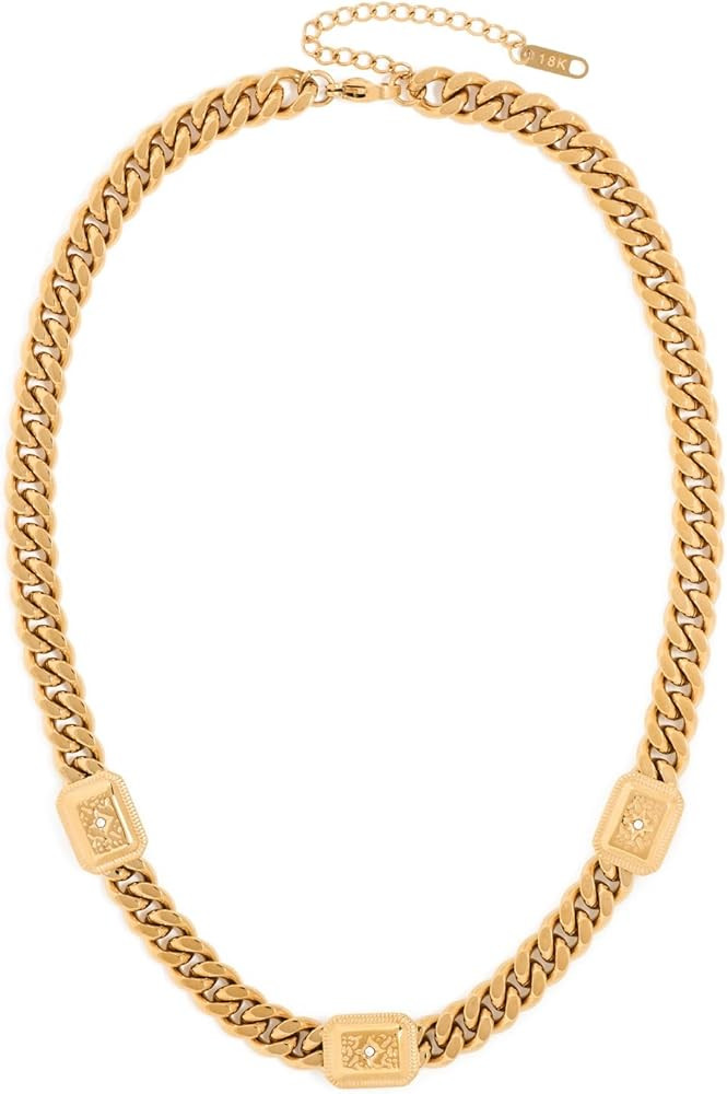8 Other Reasons Women's Cuban Link Necklace | Amazon (US)