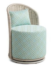 Outdoor Wicker Swivel Chair | Furniture & Lighting | Marshalls | Marshalls