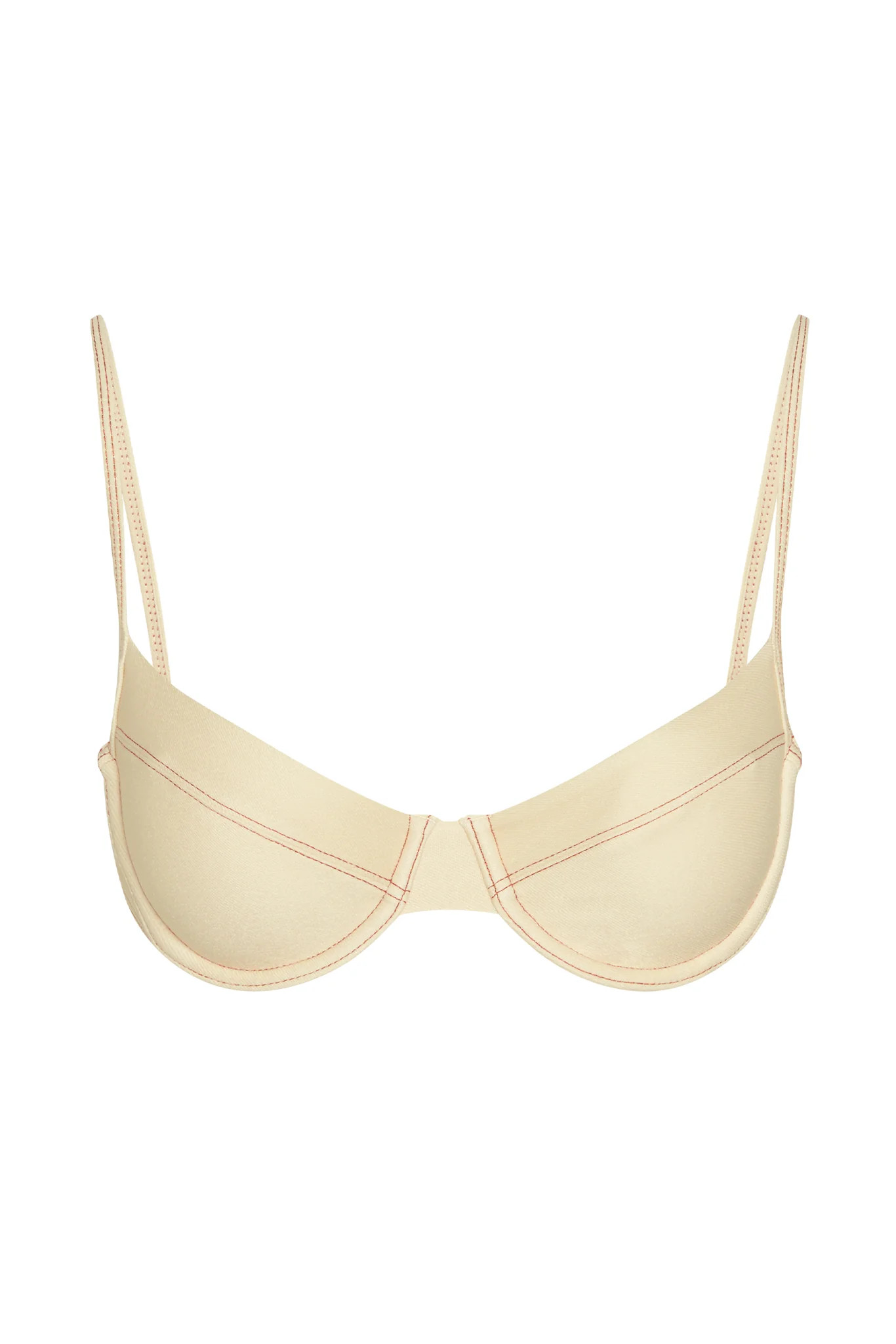Maui Top - Champagne Denim | Monday Swimwear
