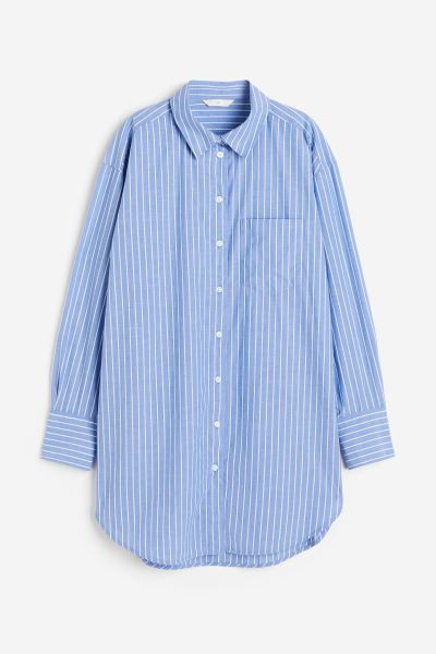 Cotton Poplin Shirt | H&M (US + CA)