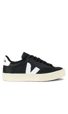 Veja Campo Sneaker in Black & White from Revolve.com | Revolve Clothing (Global)