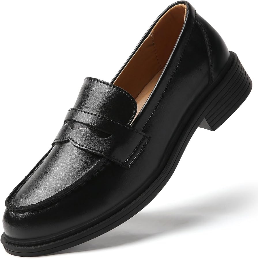 Penny Loafers for Women Non Slip Work Shoes for Women's Loafers & Slip-Ons Ladies Business Casual... | Amazon (US)