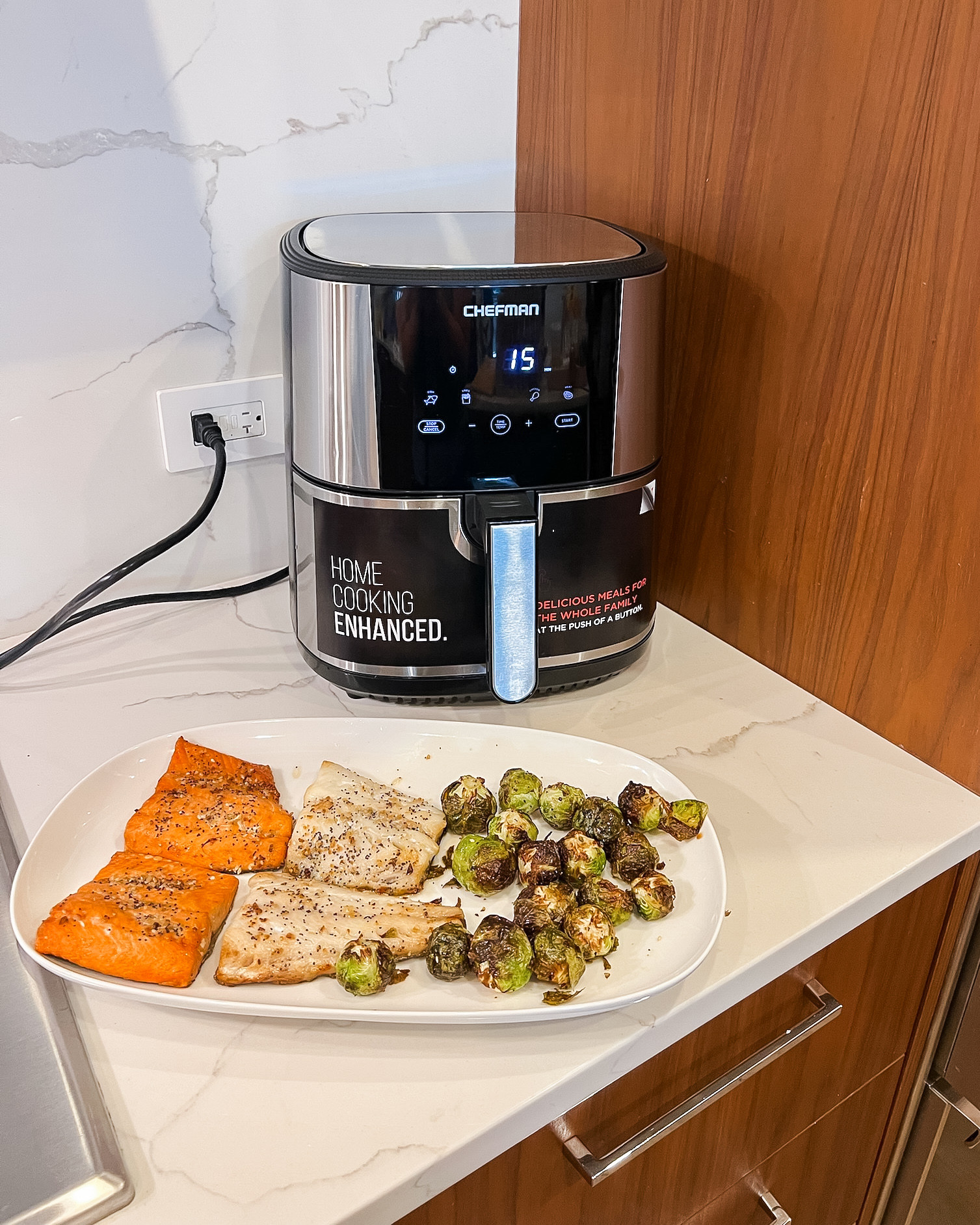 Make mealtime easier and crispier 🍟✨ with the Chefman TurboFry Touch Air Fryer—your go-to for quick, delicious meals with less oil! Easy to use with simple touch controls, it delivers that perfect golden crunch while keeping cleanup hassle-free 💖🍗. From snacks to full meals, it makes everyday cooking faster and easier 👀✨. Trust me, this kitchen essential will be on repeat in your home 💕

#airfryer #kitchenessentials #healthycooking #homecooking #easymeals #kitchenmusthave #mealprep #cookinginspo #foodprep #homechef #quickmeals #healthyrecipes #kitchenfinds #dailyessentials #modernkitchen #cookwithme #foodlover #crispyfood #homeupgrade #kitchengoals #easycooking #appliancegoals #ltkhome #foodinspo #ltkfinds 

 