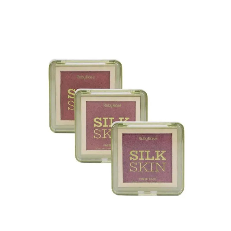 Blush Em Creme Fresh Face Silk Skin - Ruby Rose Plum Petal | DrogaRaia (BR)