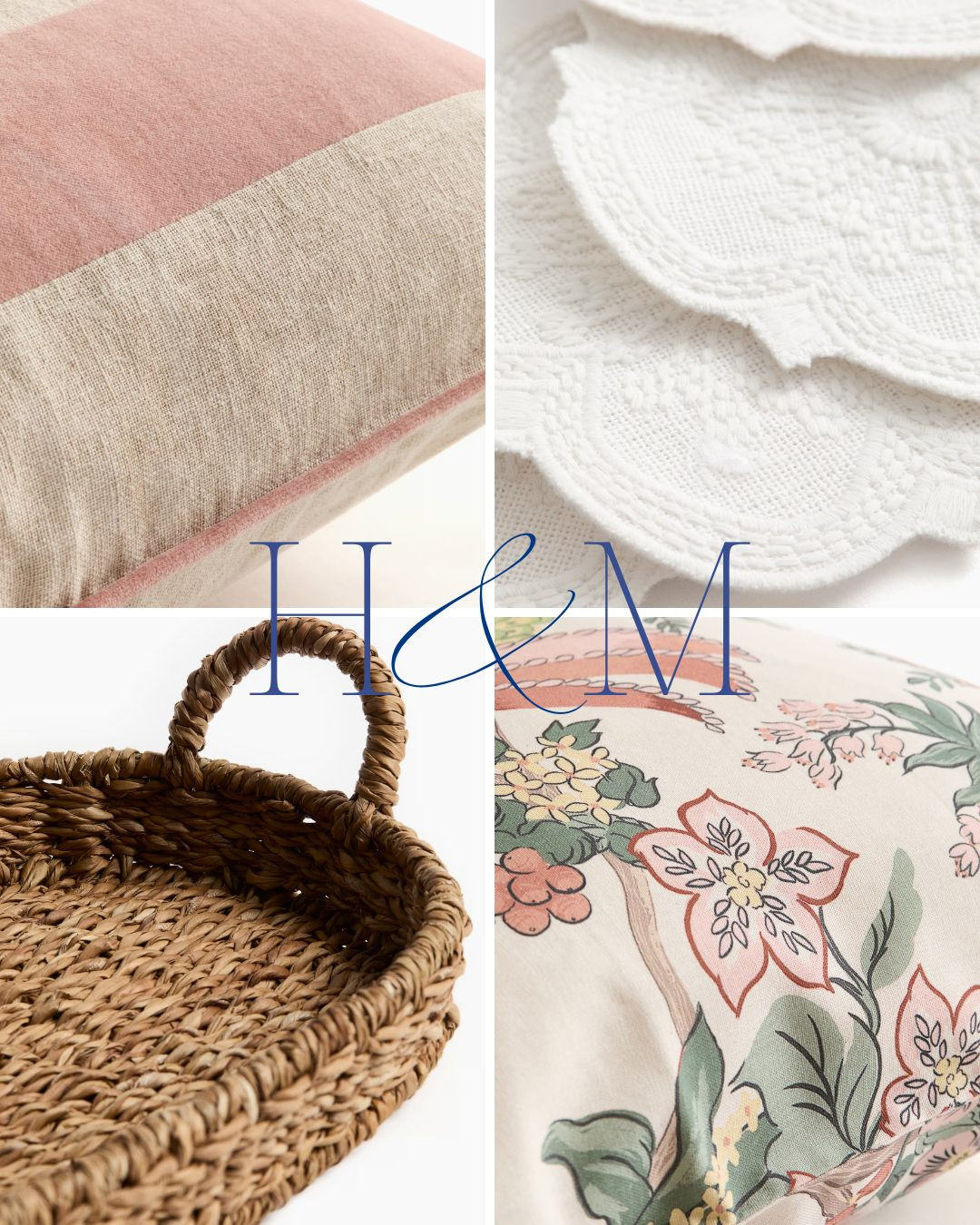 Recent H&M home finds!

living room | bathroom | bedroom | home decor | home refresh | bedding | nursery | classic home | traditional home | blue and white | furniture | coffee table | southern home | coastal home | grandmillennial home | scalloped | woven | rattan | classic style | preppy style | grandmillennial decor | blue and white decor | classic home decor | traditional home | bedroom decor | bedroom furniture | dresser | blue chair | brass lamp | floor mirror | euro pillow | white bed | linen duvet | side table | rug | glassware | cups | plates | hosting | kitchen spring | sale picks | outdoor furniture | porch | beach | Lillian August | Karma Home | Ballard Designs

home, hosting, dinnerware, plates, cups, bowls, napkins, linens, table decor, holidays, gatherings, stoneware, name cards, tablescape, napkin rings, chargers, wine glass, cocktail glass, groups, families, dish, platter, serving board, charcuterie, utensils, melamine 

 #LTKHome