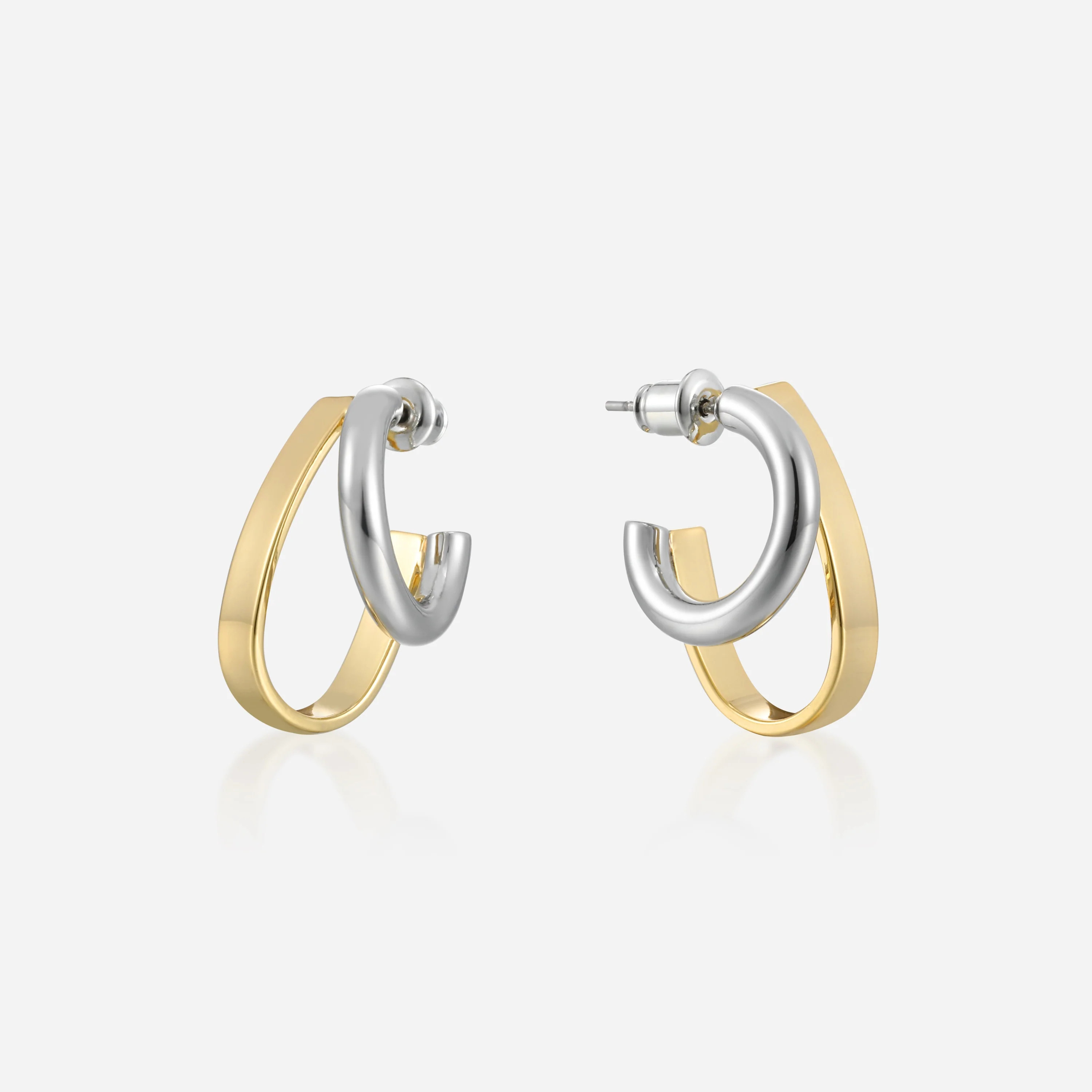 Rhaenyra Double Hoop Earrings | Victoria Emerson