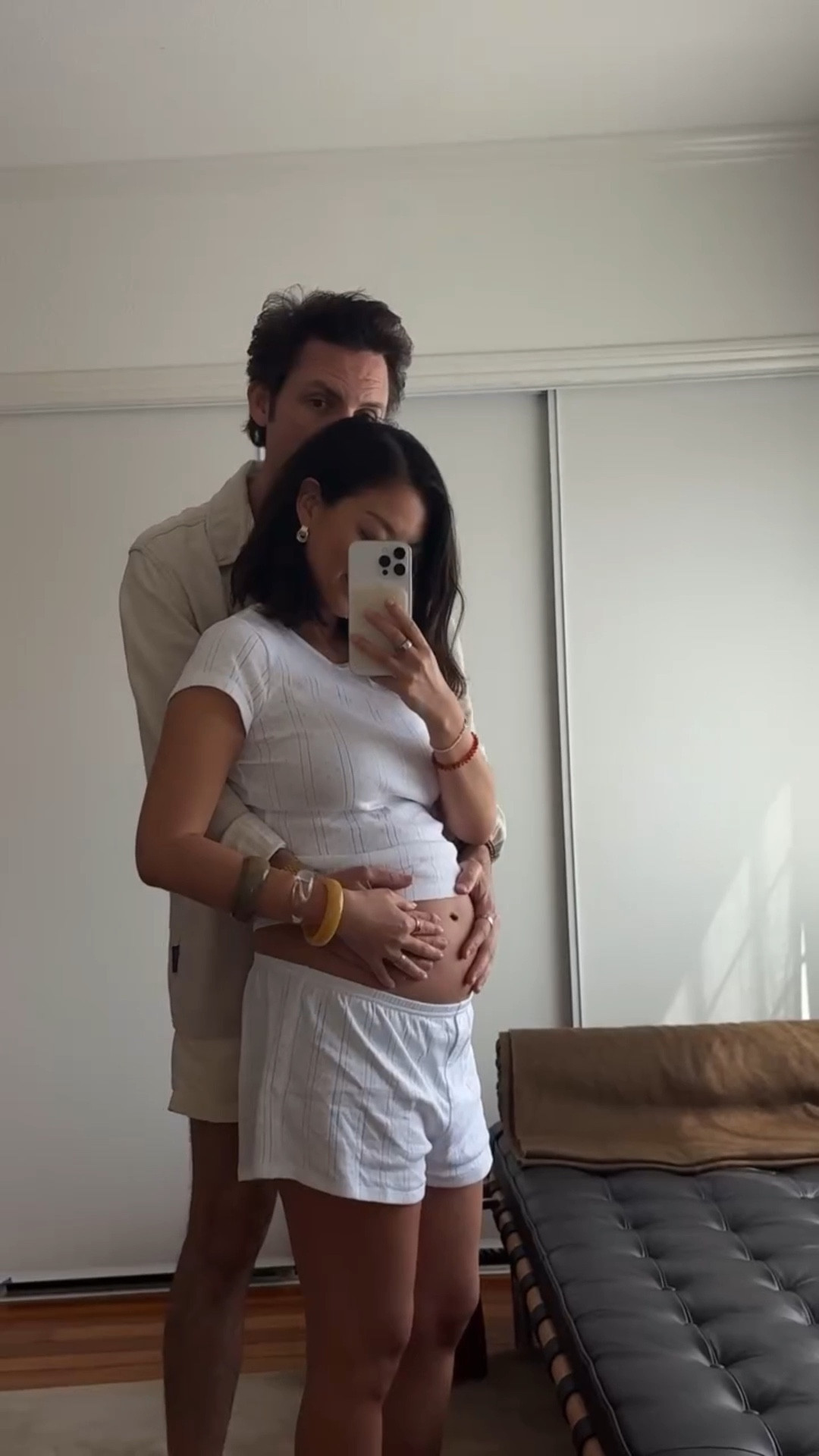 Slow mornings just the 3 of us 🤍