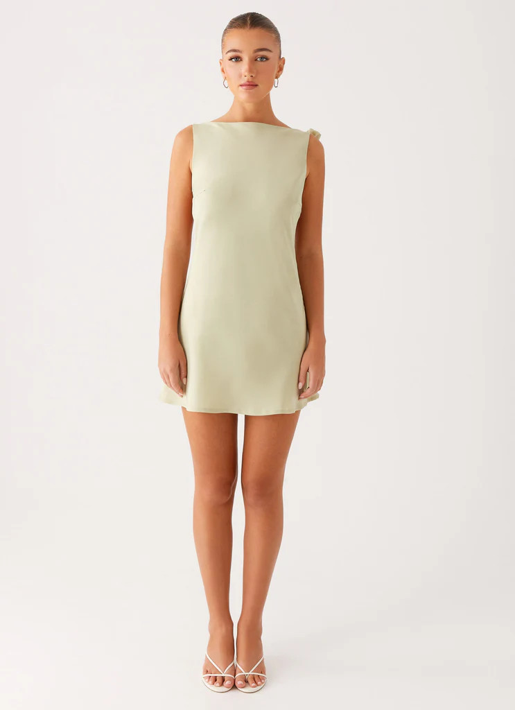 Keenan Mini Dress - Mint | Peppermayo (Global)