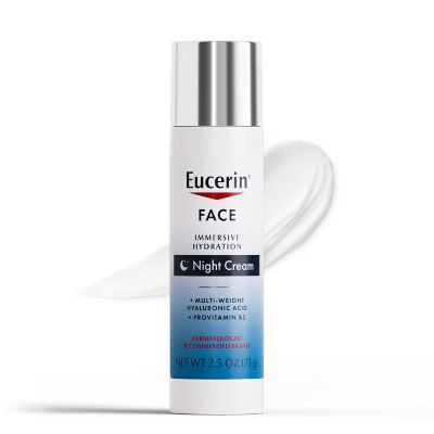 Eucerin Immersive Hydration Face Night Cream - 2.5oz | Target