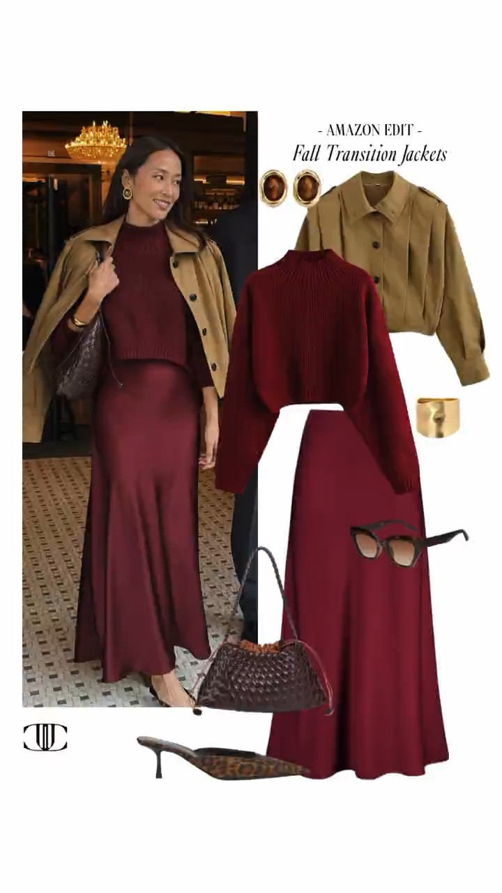 🍂 A great jacket can do all the work.

In The Amazon Fall Edit, I’m sharing seven transitional jackets styled into complete head-to-toe looks for everything from drinks on the patio and an outdoor concert to a cozy weekend in the mountains.

Think lightweight layers, polished basics, rich fall textures, and easy accessories that make each outfit feel instantly more pulled together. Tap to shop all seven looks and find the jackets you’ll be reaching for on repeat this season. 🤎✨

#LTKStyle #AmazonFashion #FallJackets #FallTransition #AmazonFinds #FallOutfits #LayeringSeason #EverydayStyle #OutfitInspiration #LTKFinds

#LTKootd #LTKSeasonal #LTKOver40