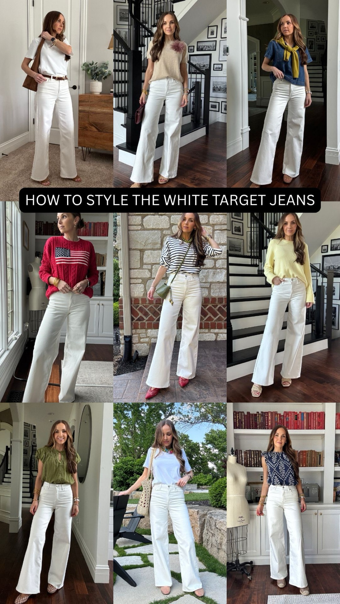 Styling @target white jeans
They are on sale! They run TTS, I am in a 4. 

 

#LTKdayinmylife #LTKgrwm #LTKSaleAlert