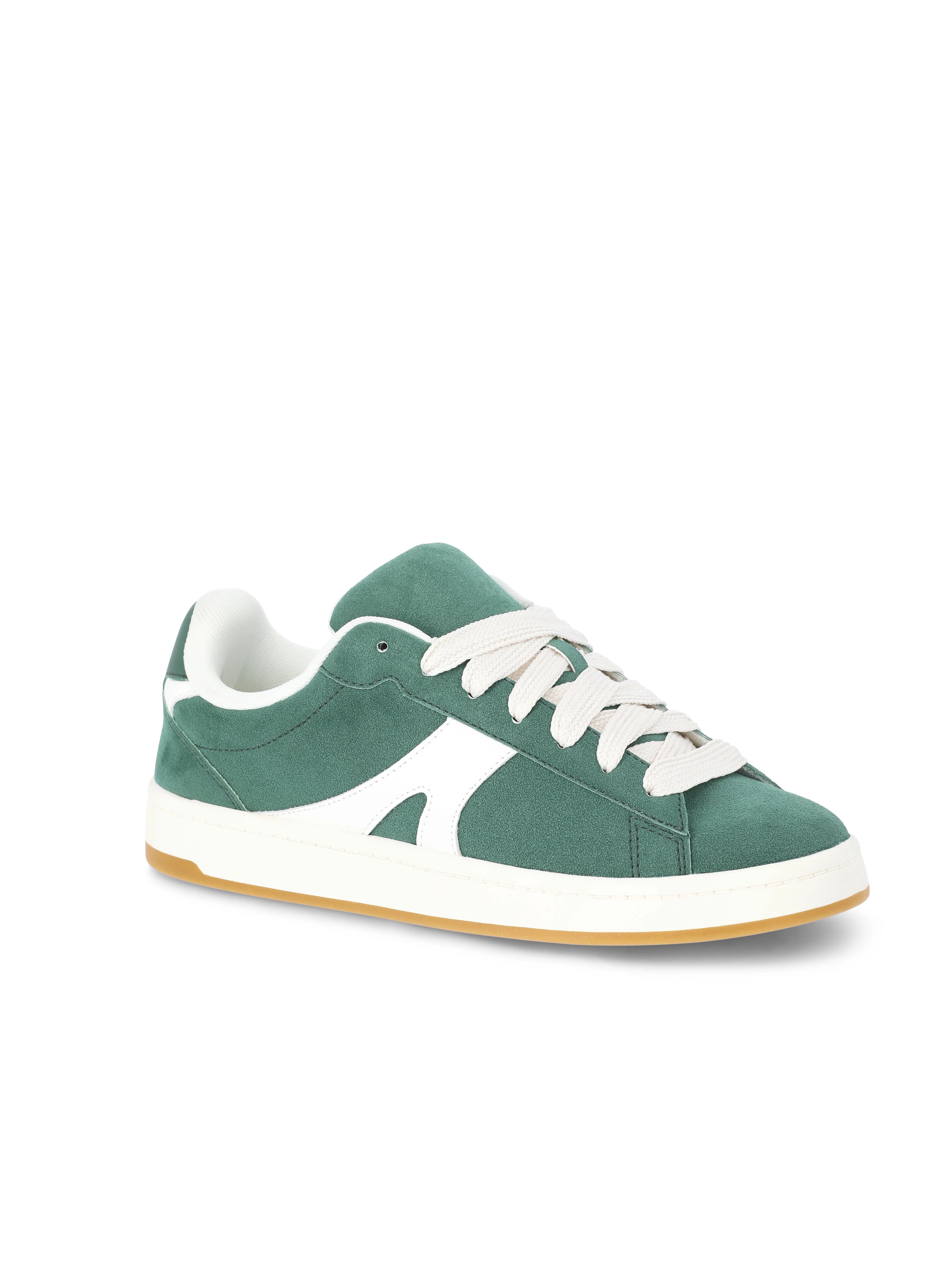 No Boundaries Chunky Lace-Up Skate Sneakers, Women's | Walmart (US)