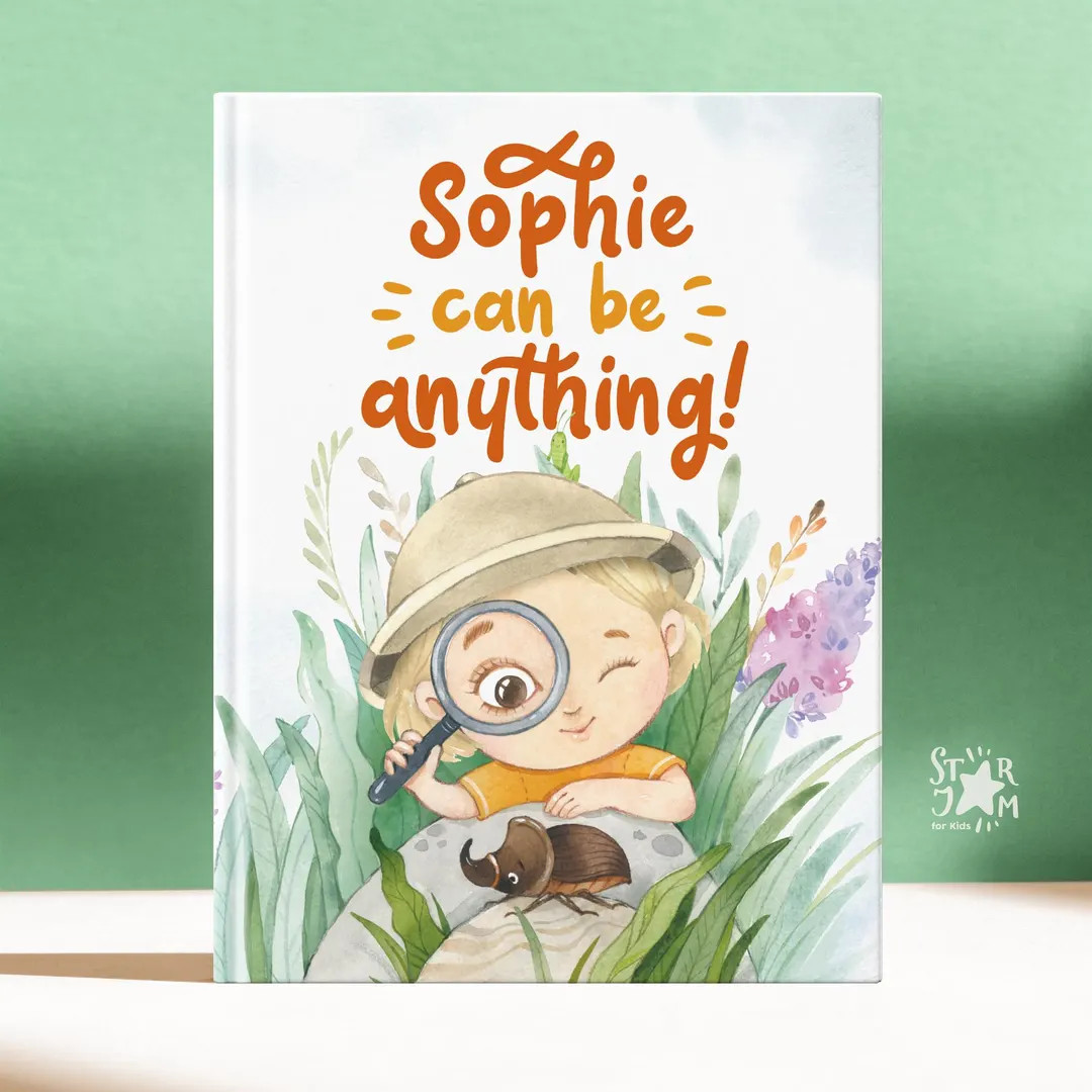 Personalised Kids Book - You Can Be Anything! Custom Story for Child, Birthday gift, gift for nep... | Etsy (US)