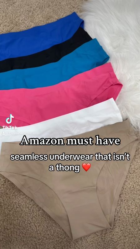 Amazon seamless underwear 

#LTKfindsunder100 #LTKVideo #LTKfindsunder50