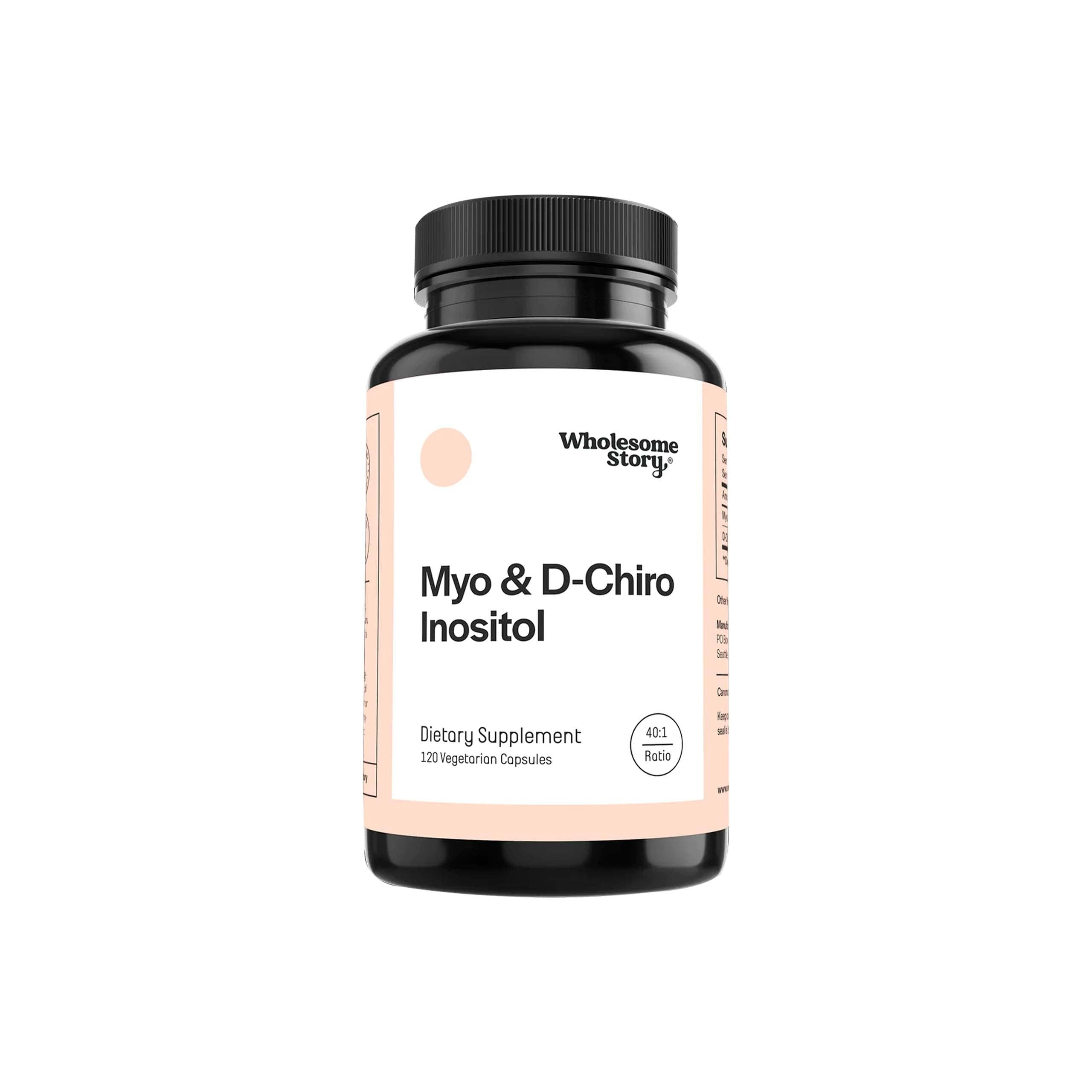 Wholesome Story Myo-Inositol & D-Chiro Inositol Supplement for Women | Fertility Supplements for ... | Amazon (US)