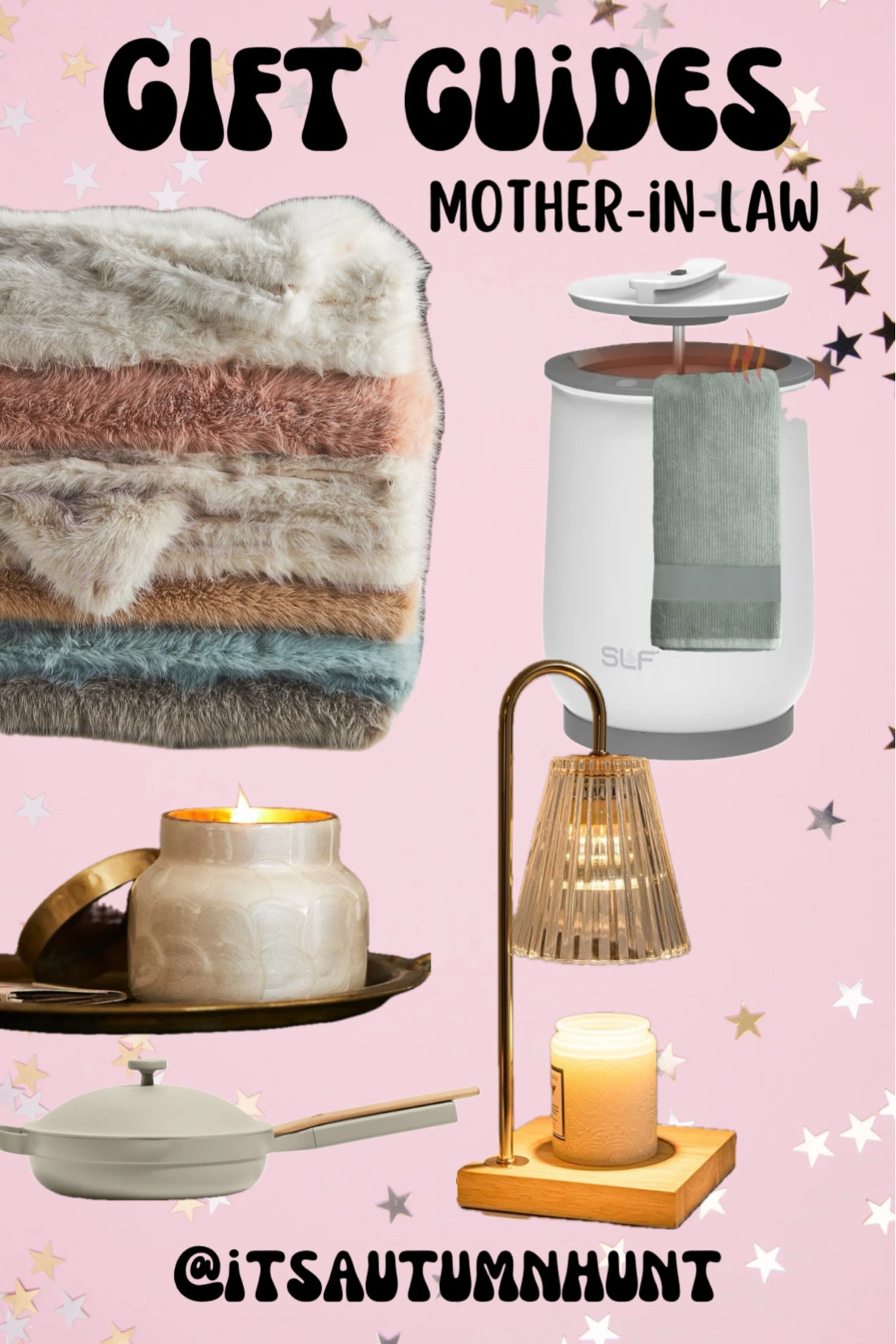 Gift guides for your mother in law! Blanket, towel warmer, candle, candle warmer, everything pan! 

Gift guide
Mother in law
Parents 
Mom
Holiday
Cyber Monday deal 

#LTKCyberWeek #LTKGiftGuide #LTKHoliday