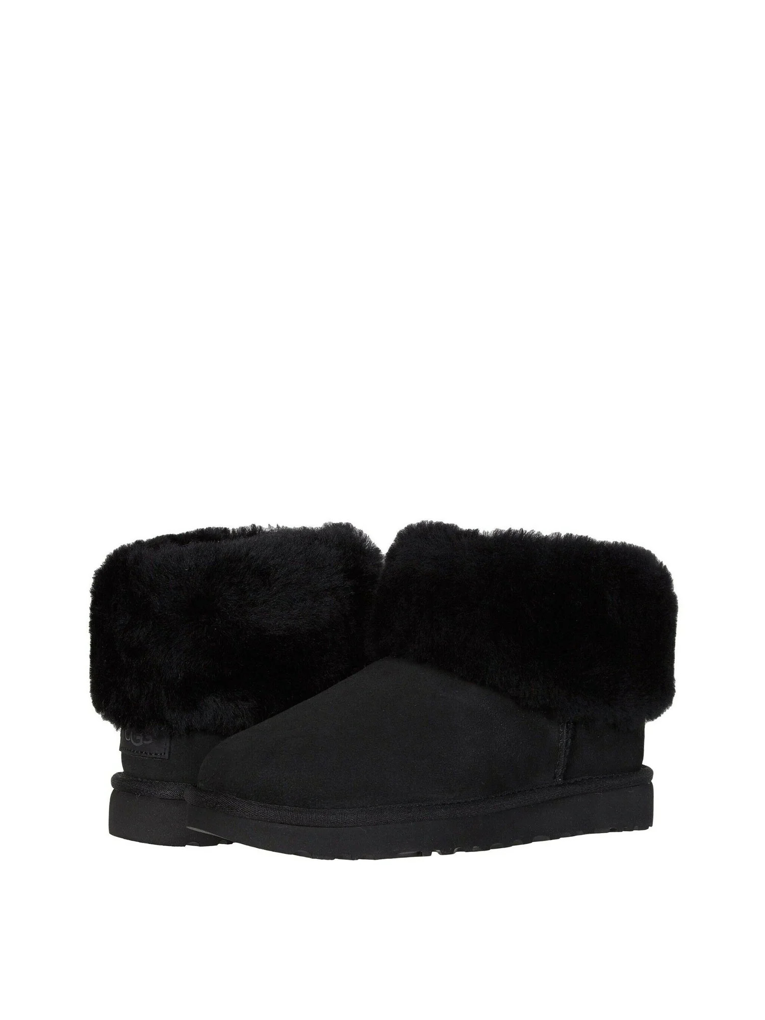 Ugg Women's Classic Mini Fluff Boot - Walmart.com | Walmart (US)