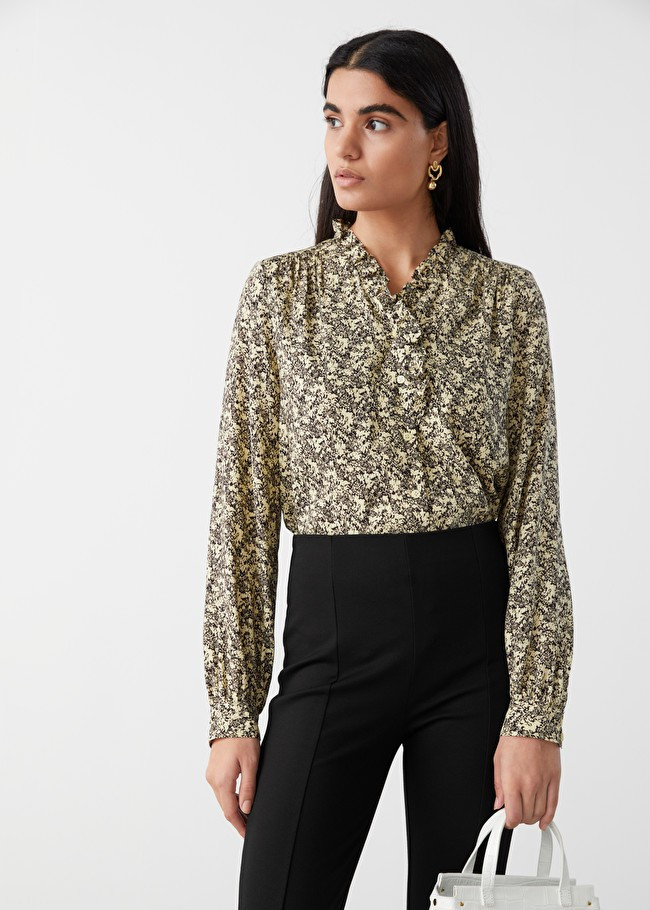Button Up Ruffle Blouse | & Other Stories (EU + UK)