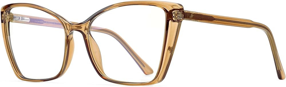 Blue Light Blocking Glasses for Women, Oversized Trendy Cat Eye Computer Gaming Glasses Anti Glar... | Amazon (US)
