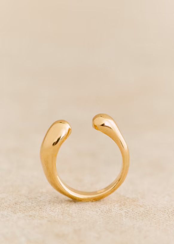 Ama Ring - Gold - Brass - Sézane | Sezane Paris