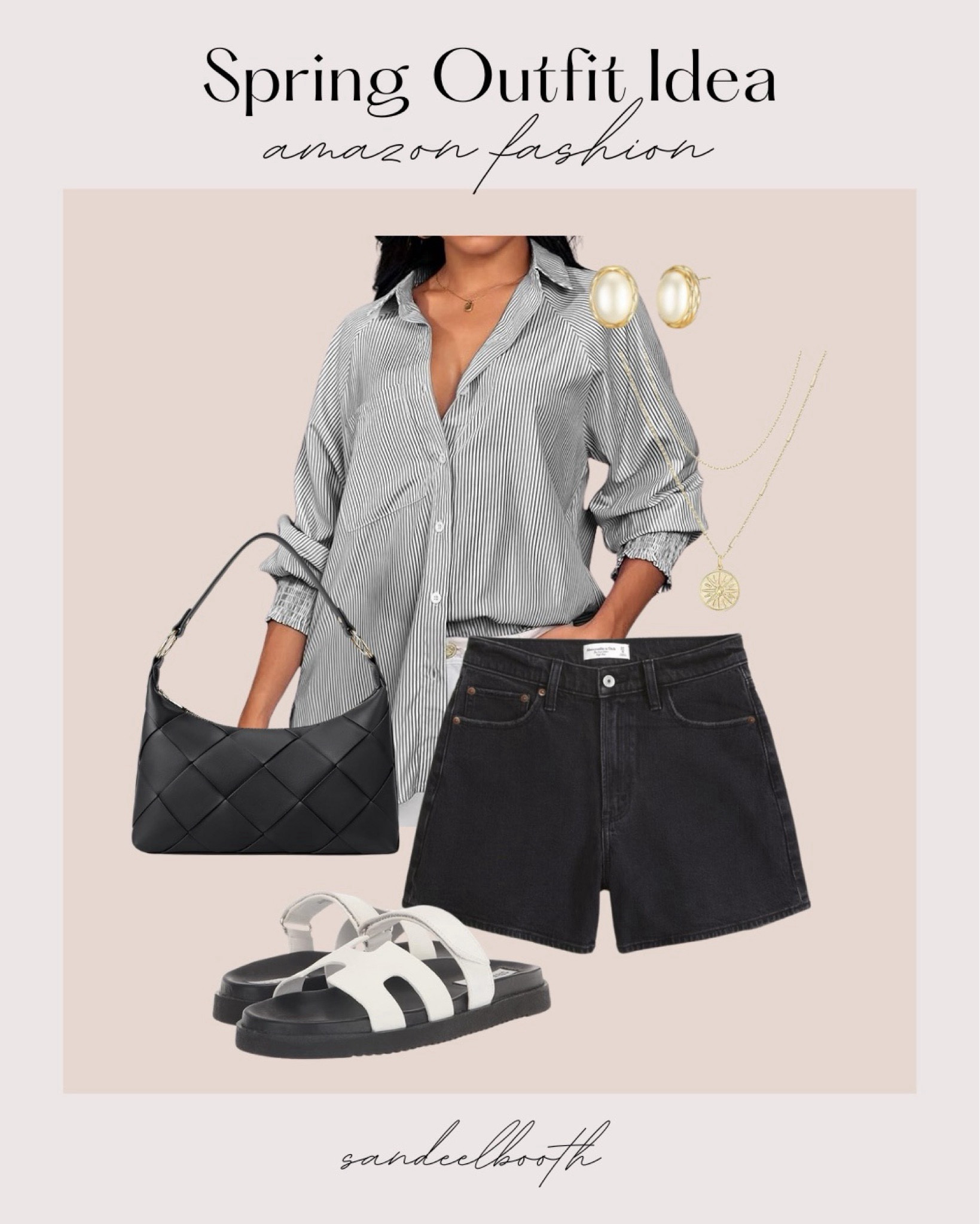 Amazon spring outfit idea, midsize approved 🖤

#LTKmidsize #LTKtravel #LTKshoecrush
