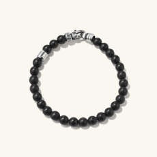 Onyx Beaded Bracelet - $80 | Mejuri (Global)
