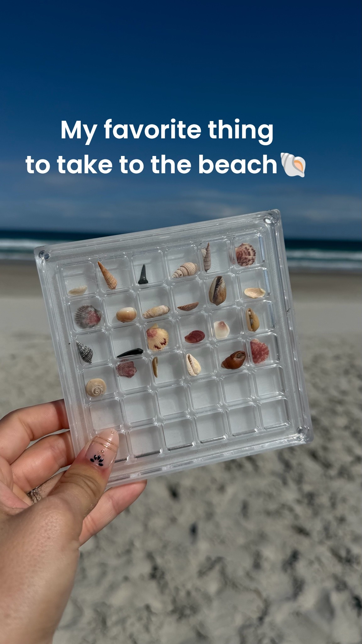 I live spending time on the beach looking for shells. This holds all the tiny cutie shells for me. 🩷🐚 I even use it as a coaster. #beachessentials #seashells #beachaccessories

#LTKdayinmylife #LTKTravel